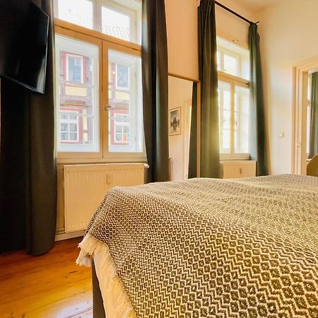 Fachwerktraeume - 35M² Weltkulturerbe Appartement Quedlinburg Buitenkant foto