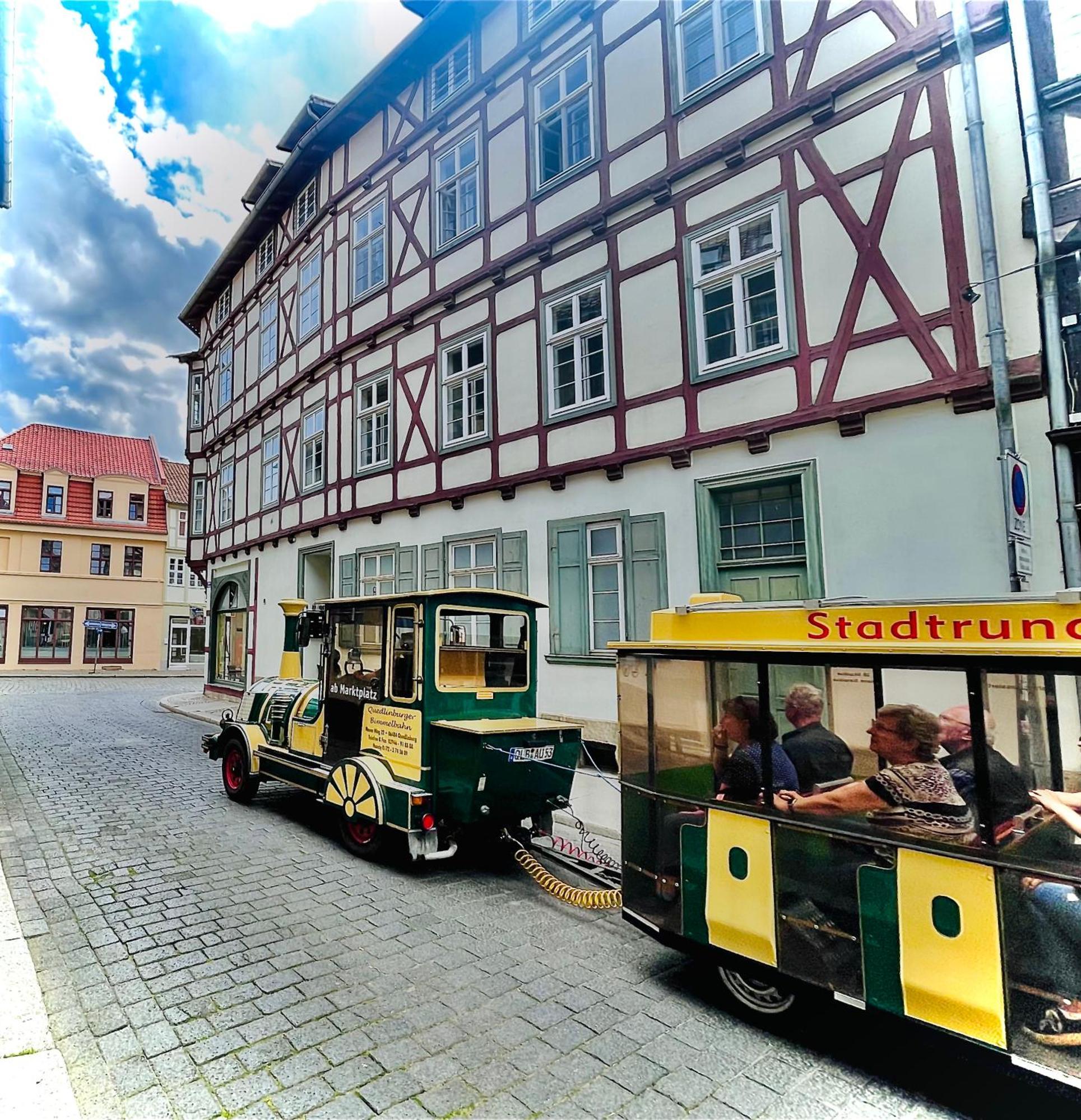 Fachwerktraeume - 35M² Weltkulturerbe Appartement Quedlinburg Buitenkant foto