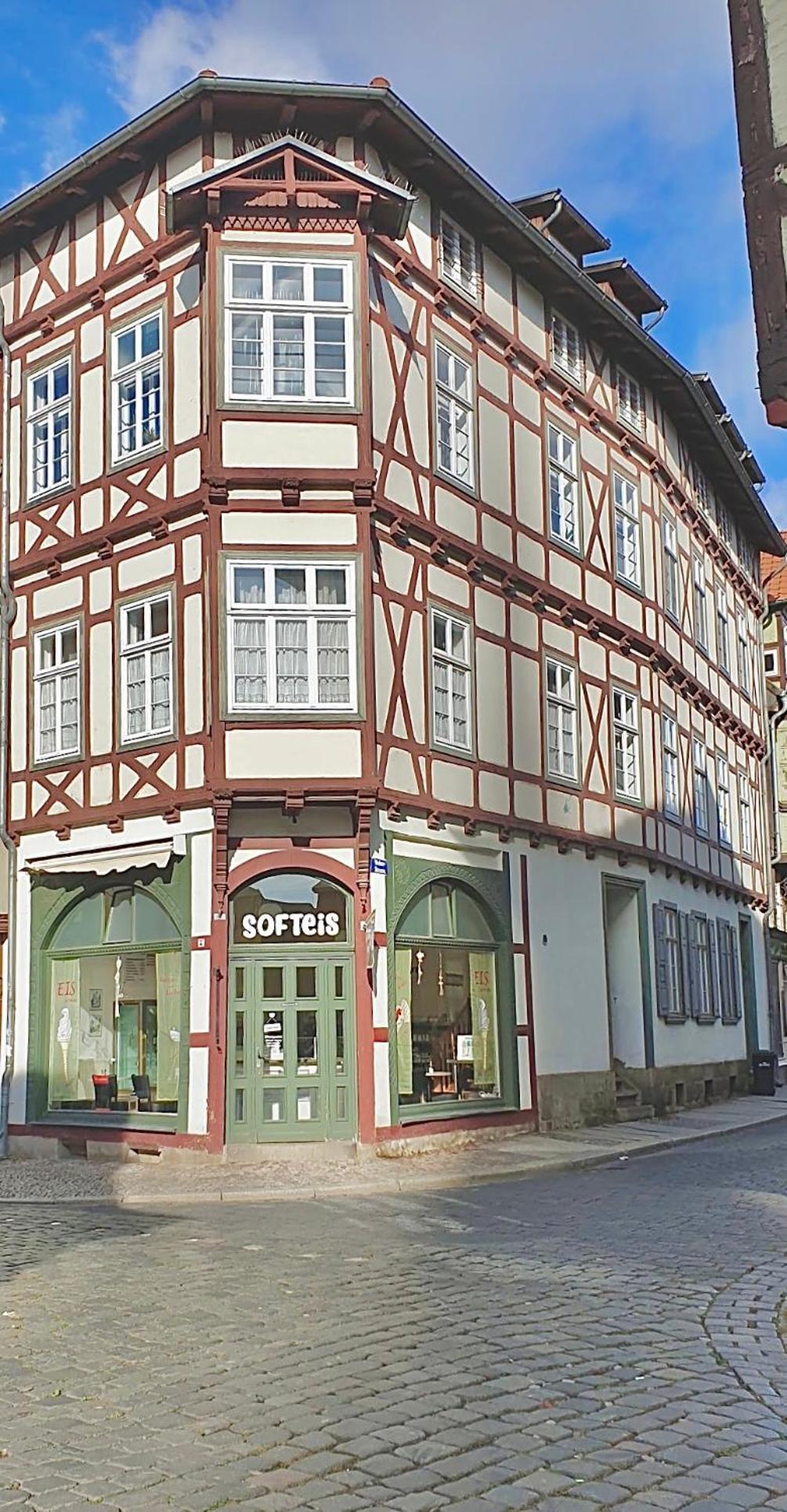 Fachwerktraeume - 35M² Weltkulturerbe Appartement Quedlinburg Buitenkant foto